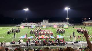 Gadsden City Marching Titans at The 2024 Sand Mountain Invitational“Once Upon A Dream”October 5 2024 [upl. by Hnahym]