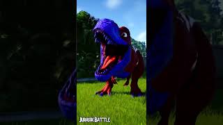 Jurassic World Dominion 2024Jurassic Park Dinosaur battle Captain Spinosaurus Indominus Rex Trex [upl. by Vivica]