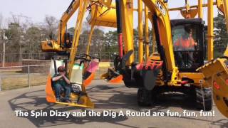 Lets Visit Diggerland USA in West Berlin NJ [upl. by Annavaig286]