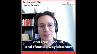 Client Testimonial 2024 Jonas Gesslein [upl. by Aleuqahs]