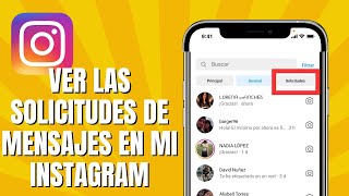 Cómo Ver las Solicitudes de Mensajes en mi Instagram [upl. by Ecniv]