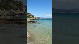 Vrasidas beach Kavala Nea Peramos Greece [upl. by Ashely]