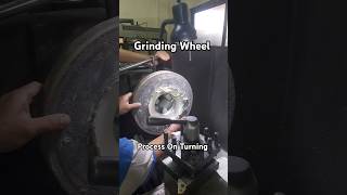 Grinding wheel lathe grinding shortsvideo [upl. by Wesle]