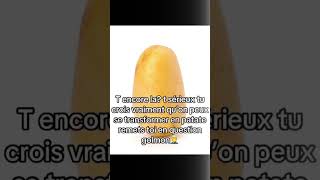 Comment devenir une patate 🥔 [upl. by Ycnahc]