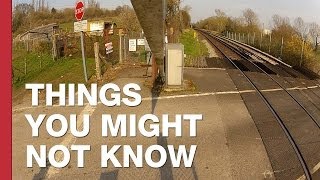 The Level Crossing You Have To Power Yourself [upl. by Charity]