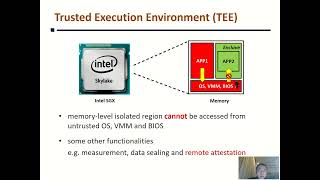 NDSS 2022 Hybrid Trust Multiparty Computation with Trusted Execution Environment [upl. by Yerdua]