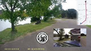 Scott City Kansas to Guymon Oklahoma motorhome travel timelapse [upl. by Tracey836]