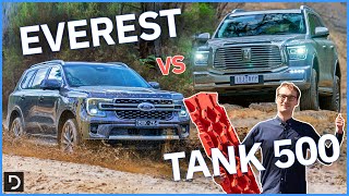 Ford Everest Platinum Vs GWM Tank 500 Can This New Chinese SUV Match Fords Best  Drivecomau [upl. by Bullen]