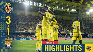 HIGHLIGHTS  VILLARREAL 31 LAS PALMAS  LALIGA EA SPORTS [upl. by Ariamat]