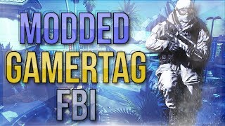 Modded Gamertag Trolling FBI  Call of Duty Ghosts Screaming Freaked Out People And More [upl. by Ocker695]