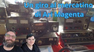 Radioamatori Un giro al mercatino di Ari Magenta [upl. by Harewood]