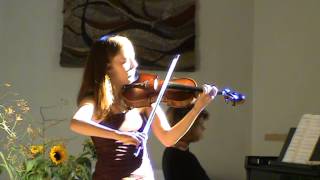 Julie Bertollet  Wieniawski Violin Concerto n°2 [upl. by Hsatan]