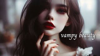 VAMPY BEAUTY 🦇 Eternal Youth Charm Magnetism HYPNOSIS Meditation Subliminal  Visual Subliminal [upl. by Origra]