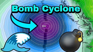 Powerful Bomb Cyclone Incoming [upl. by Oirram847]