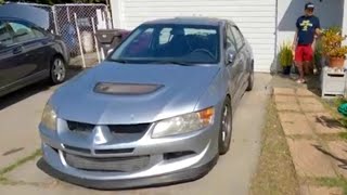 Evo8 Tuning gone wrong damaged revealed and learning about 4G63 ep2 [upl. by Pudendas]