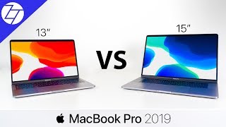 MacBook Pro 13 vs 15 2019  The ULTIMATE Comparison [upl. by Adlemy]