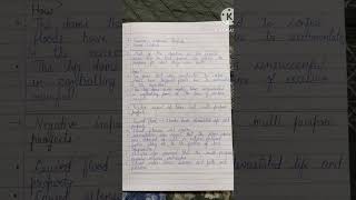 Class 10 Geography Chapter 3 Water Resources Full Handwritten Notes ❤️ Subscribe for more content✨ [upl. by Loralyn]