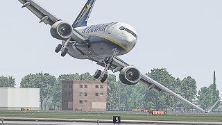 The WORST Plane Landing Ever [upl. by Esydnac]