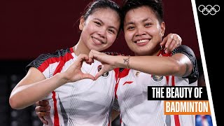 The most satisfying Badminton moments ❤️ [upl. by Schroder]