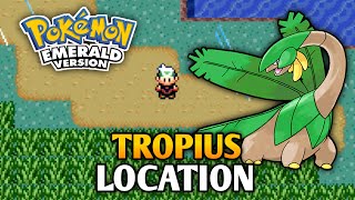 How To Catch Tropius In Pokemon Emerald  Tropius Location [upl. by Pascha]