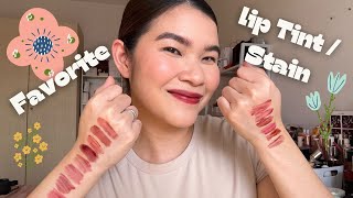 UPDATED FAVORITE LIP TINT  LIP STAIN  LOCAL amp INTERNATIONAL  JEN DE LEON [upl. by Gladstone932]