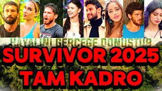 SURVİVOR 2025 ALLSTAR  GÖNÜLLÜLER TAM KADRO [upl. by Routh]