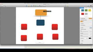Comment designer un Organigramme de structure sur Imac [upl. by Yleoj]