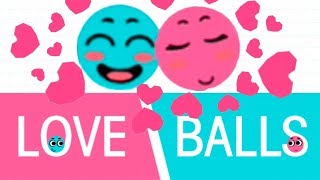 Love Balls Level 51 60 133 140 141 142 answer 3 stars Game  игра Love Balls ответы [upl. by Terag]