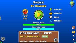 Shock  Level Online  Geometry dash  By KelByn [upl. by Eydnarb]