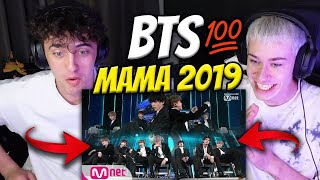 SOUTH AFRICANS REACT TO BTS MAMA 2019 PERFORMANCE  INTRO  DIONYSUS  THEY ATE 🔥 [upl. by Suirada]