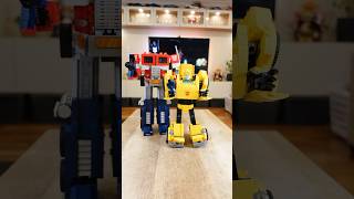 Transforming the New LEGO Bumblebee legotransformers transformers shorts [upl. by Yehudit967]