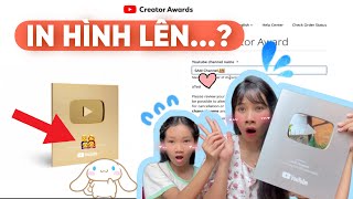 MÌNH ĐÃ YÊU CẦU YOUTUBE IN MỘT THỨ LÊN NÚT VÀNG Ăn mừng [upl. by Vharat]