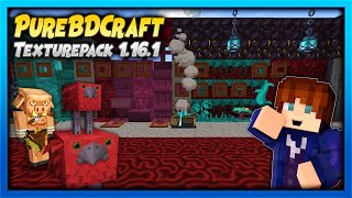 PureBDCraft 1161  Minecraft  Texturepack  Descarga e Instalación 2020 [upl. by Einnek]