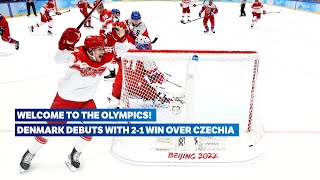 Czech Republic vs Denmark  Ice Hockey Highlights  Beijing 2022 [upl. by Nnylyrehc269]