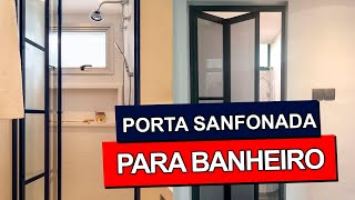 PORTA DE CORRER PARA BANHEIRO Veja como dar mais funcionalidade ao seu espaço [upl. by Snilloc]