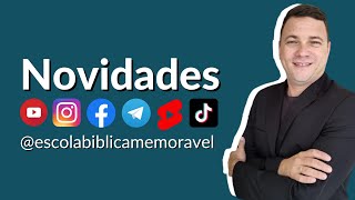 Novidades no Canal Professores de EBD  Pr João Paulo Quintela  Escola Bíblica Memorável [upl. by Aneetsirhc]