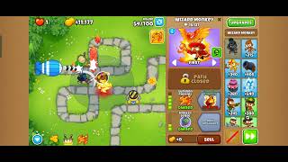 Monkey Meadow Hard Level C H I M P S Bloons TD 6 Super hard lever [upl. by Nahtnaoj190]