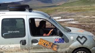 Mongol Rally 2012 Renault Kangoo River Crossing [upl. by Robers606]