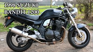 Motorcycle Review  1998 Suzuki Bandit GSF 1200  Big Beefy Ugly and Fun [upl. by Enattirb]