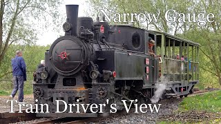 Train Drivers View  Czechia  Milovice Narrow Gauge Military Railway amp Military Vehicle Museum 4K [upl. by Fey]