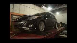 MazdaSpeed 3 Stage 2 Dyno Run [upl. by Shiekh]