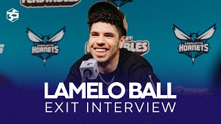 202324 Exit Interviews LaMelo Ball [upl. by Macdermot]