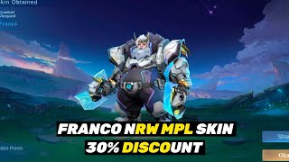 FRANCO NEW MPL SKIN [upl. by Nnylsaj]