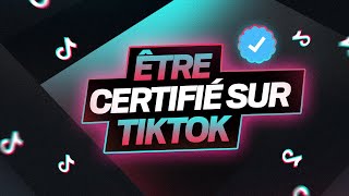 COMMENT ÊTRE CERTIFIÉ SUR TIKTOK EN 2021  TUTO [upl. by Furey]