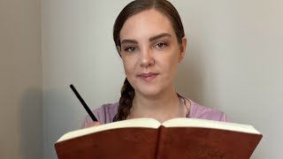 ASMR Sketching Your Portrait  Personal Attention Roleplay  Whispered [upl. by Dlorad140]