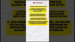 Cara Daftar KIP Kuliah  Cerebrum [upl. by Lorant607]