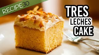 Tres Leches Cake Simple Recipe [upl. by Aubigny]