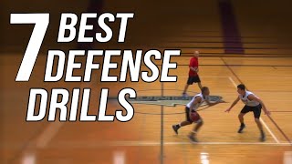 The 7 Best Defense Drills For Basketball  From Top Defensive Expert [upl. by Ellehsal310]