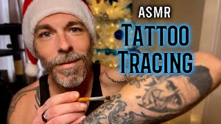 ASMR  Tracing My Tattoos backstory meaning [upl. by Yoo]