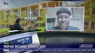 NSFAS board dissolved [upl. by Hsilgne]